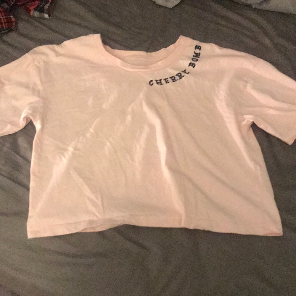 cropped tee shirt